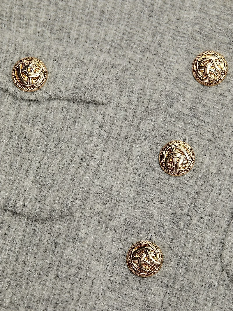 Ellison Rib-Knit Cardigan