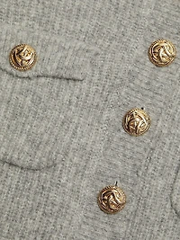 Ellison Rib-Knit Cardigan