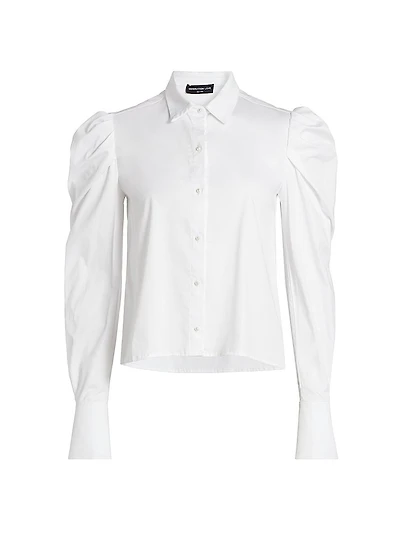 Lyra Stretch Cotton Poplin Shirt