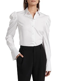 Lyra Stretch Cotton Poplin Shirt