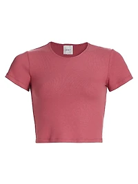 Lauren Slim-Fit Crop T-Shirt