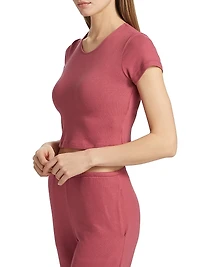 Lauren Slim-Fit Crop T-Shirt