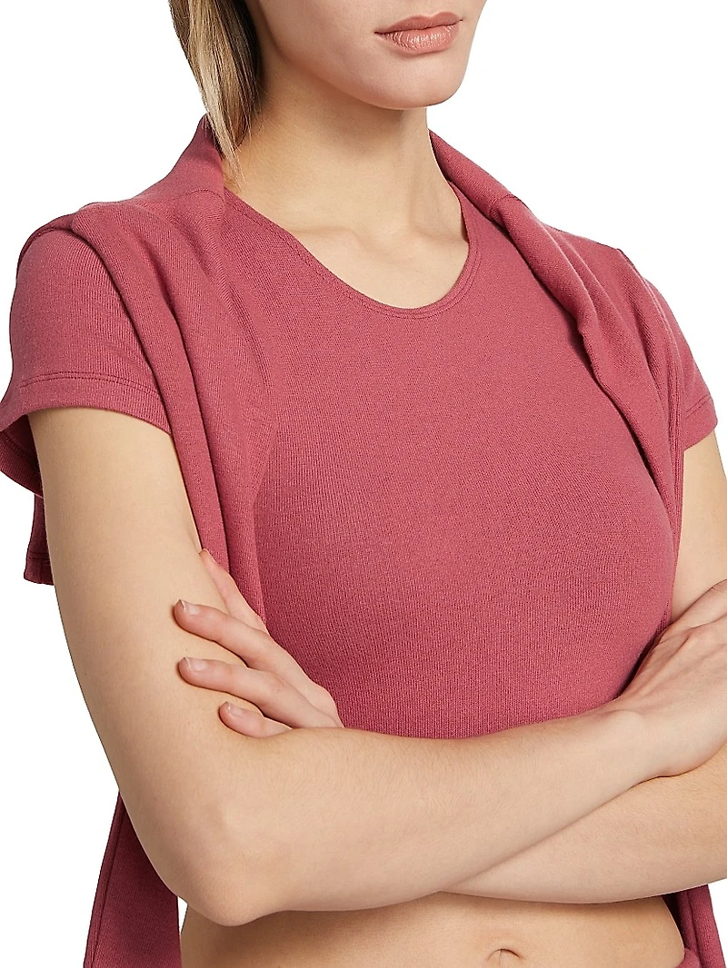 Lauren Slim-Fit Crop T-Shirt