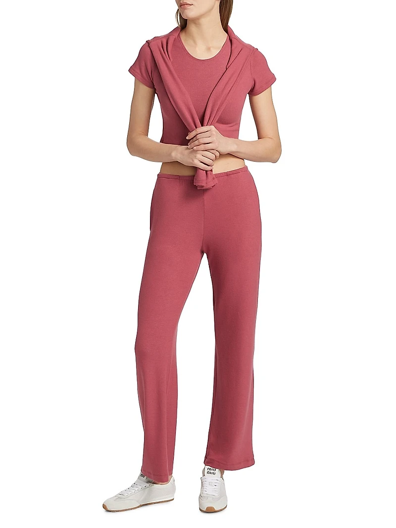 Lauren Slim-Fit Crop T-Shirt
