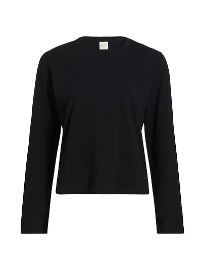 Margo Cotton Long-Sleeve T-Shirt