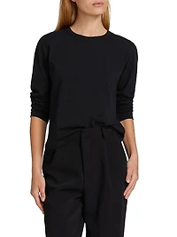 Margo Cotton Long-Sleeve T-Shirt