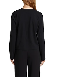 Margo Cotton Long-Sleeve T-Shirt