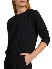 Margo Cotton Long-Sleeve T-Shirt