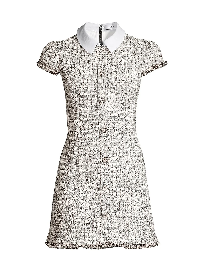 Riello Cotton Tweed Minidress