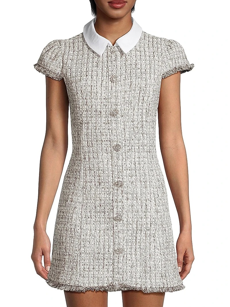 Riello Cotton Tweed Minidress