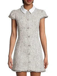 Riello Cotton Tweed Minidress