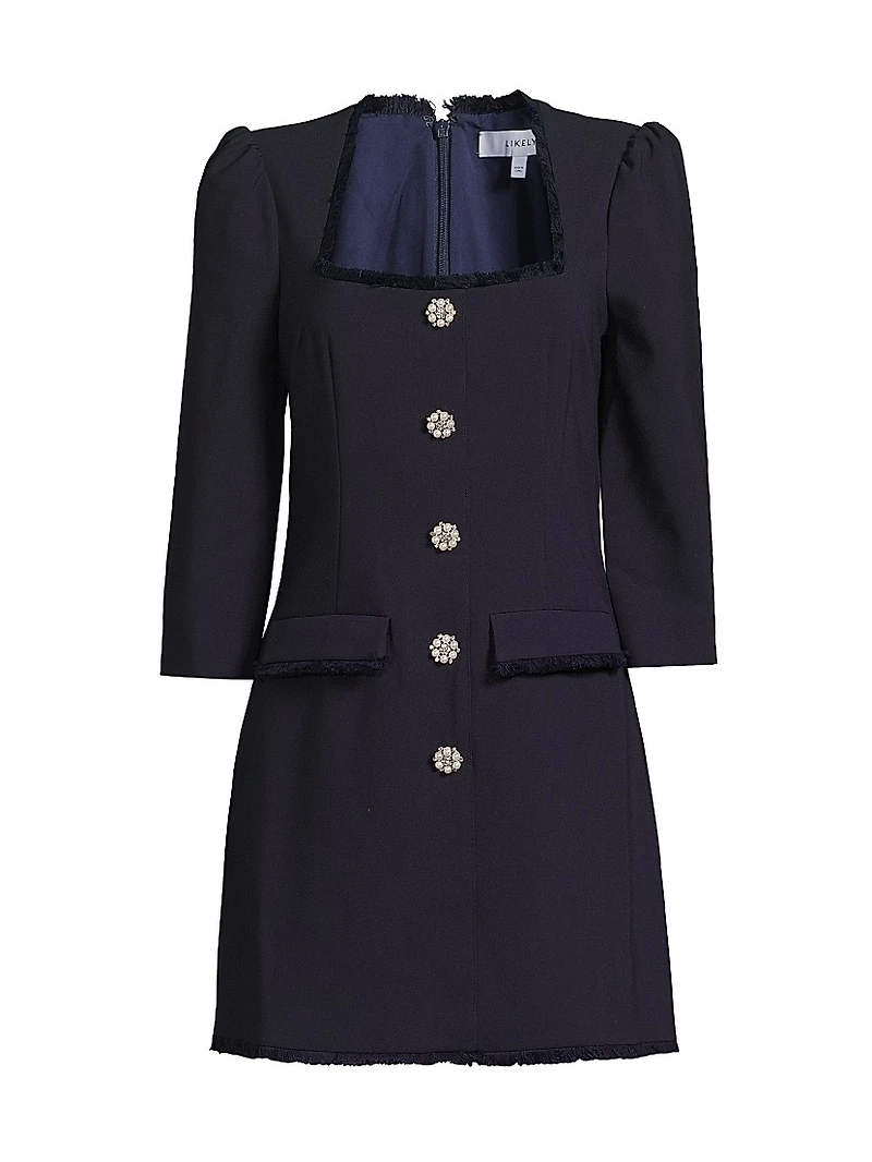 Deanna Queen Anne Minidress