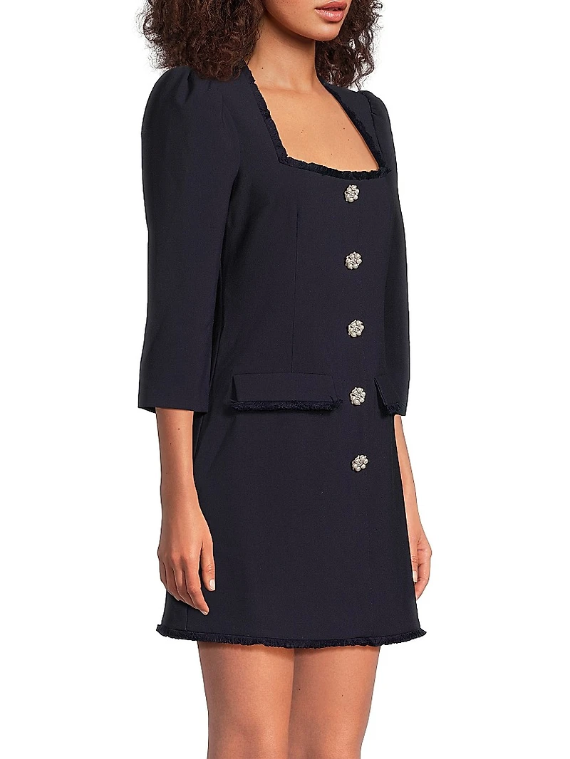 Deanna Queen Anne Minidress