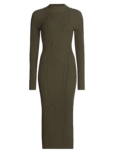 Halle Knit Midi-Dress