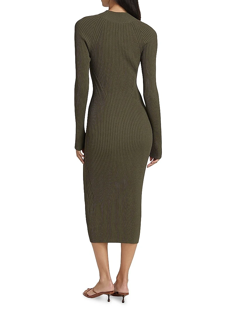 Halle Knit Midi-Dress