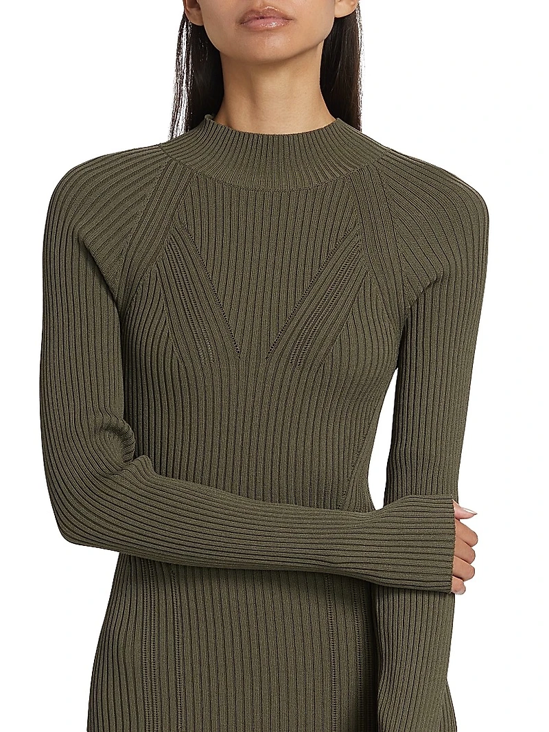 Halle Knit Midi-Dress
