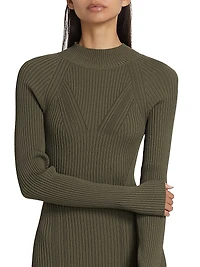 Halle Knit Midi-Dress