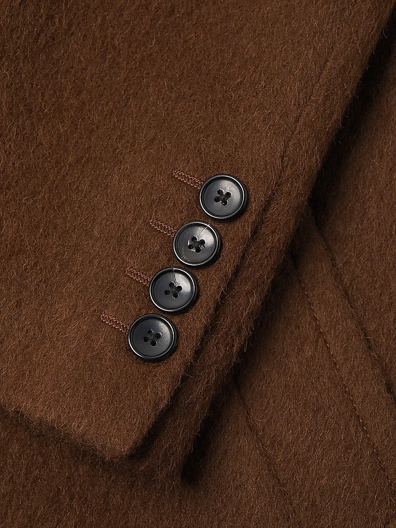 Mercury Wool-Alpaca-Mohair Coat