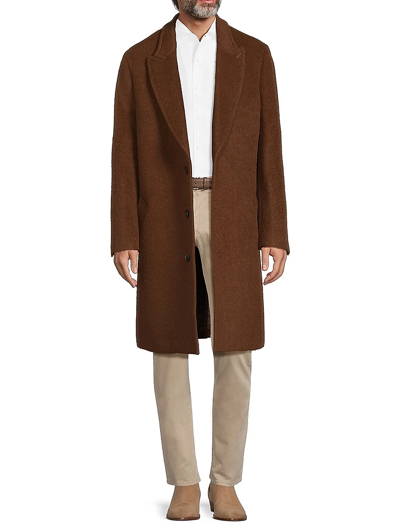 Mercury Wool-Alpaca-Mohair Coat