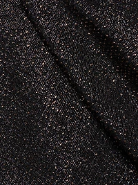 Metallic Jersey Body-Con Gown