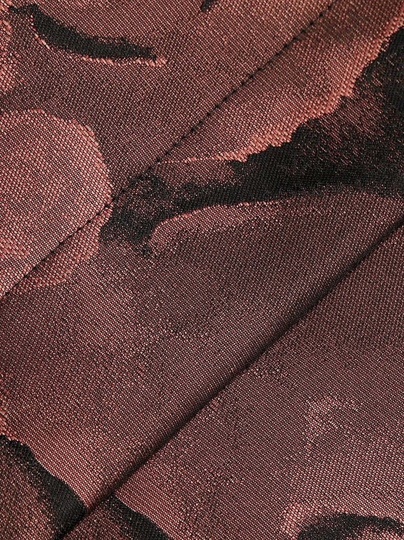 Jacquard Floral Long Jacket