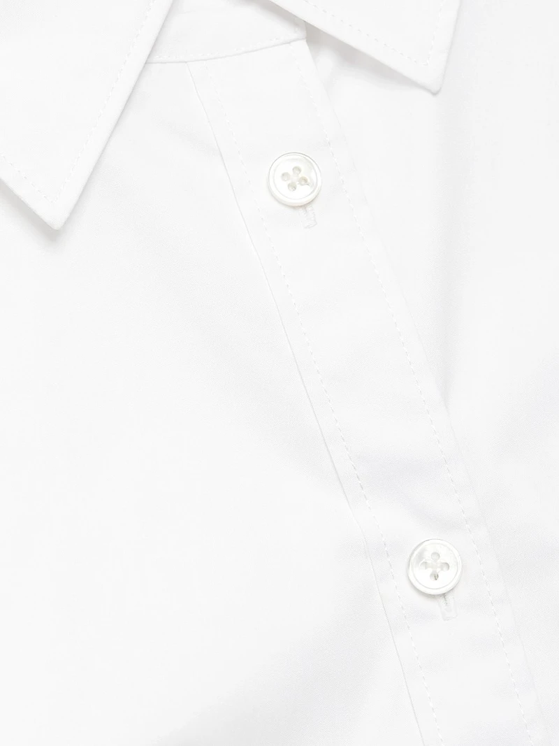 Harper Cotton-Blend Sleeveless Shirt