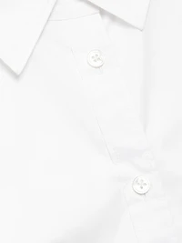 Harper Cotton-Blend Sleeveless Shirt