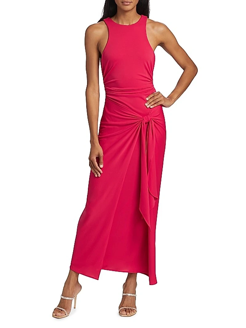 Andie Knotted Knit Maxi Dress