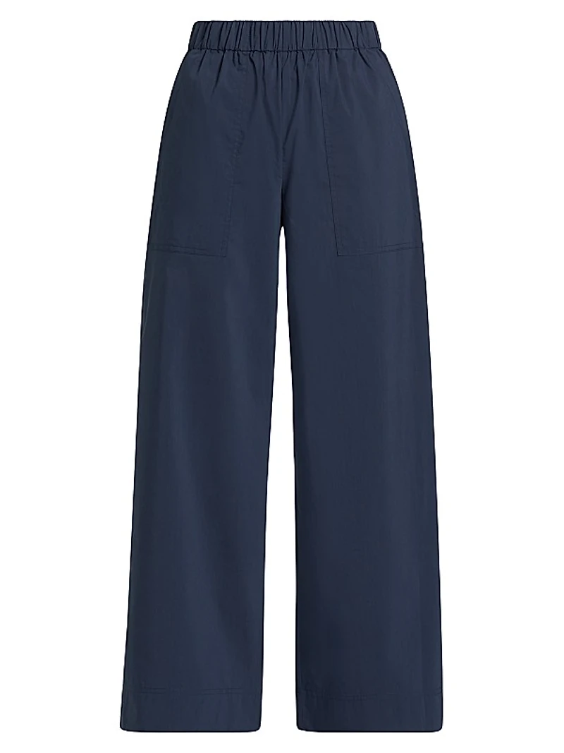Arden Wide-Leg Pull-On Pants