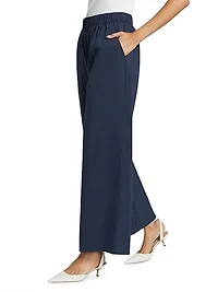 Arden Wide-Leg Pull-On Pants