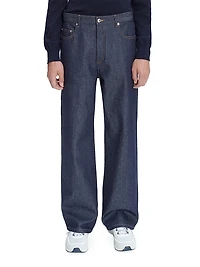 Aaron Stretch-Cotton Denim Relaxed-Fit Jeans
