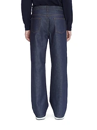 Aaron Stretch-Cotton Denim Relaxed-Fit Jeans