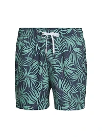 COLLECTION Leaves Silhoutte Swim Trunks