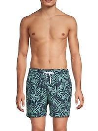 COLLECTION Leaves Silhoutte Swim Trunks