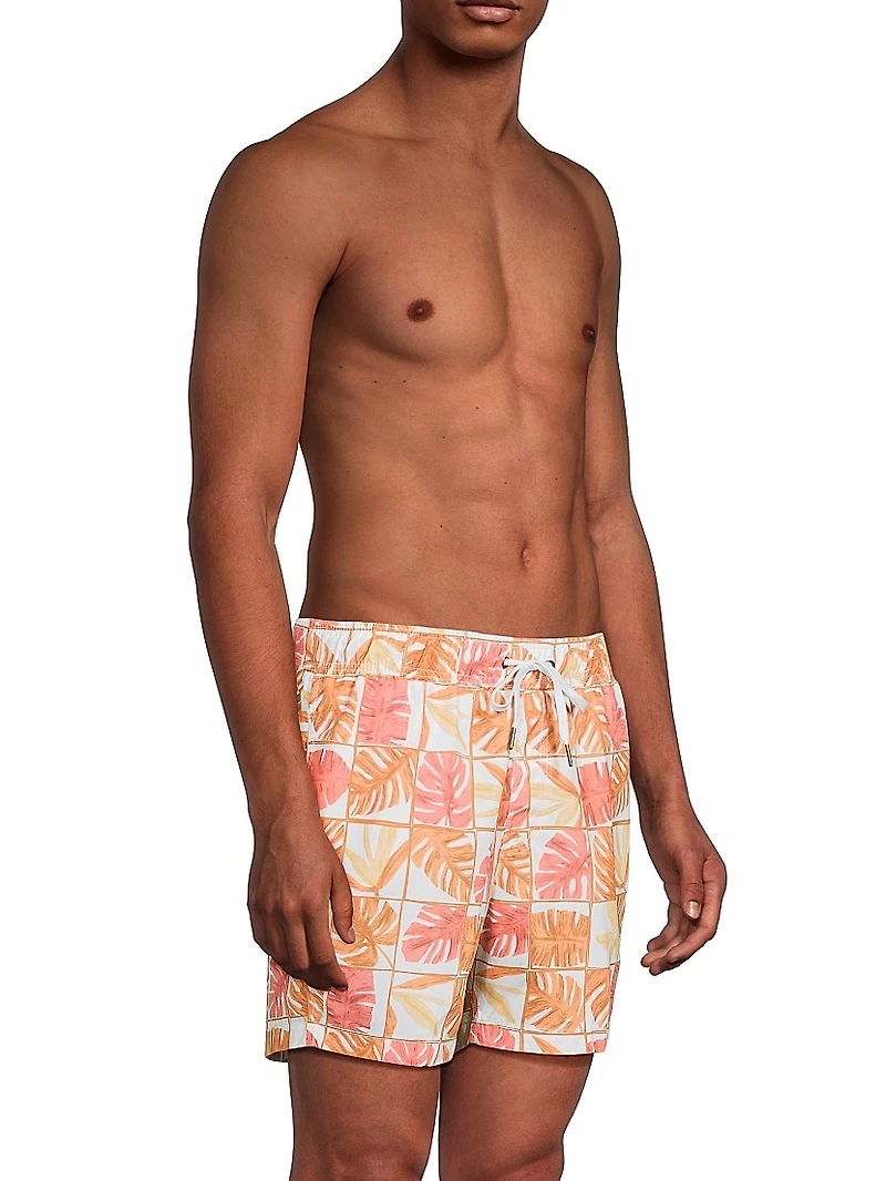 COLLECTION Jungle Mosaic Swim Trunks