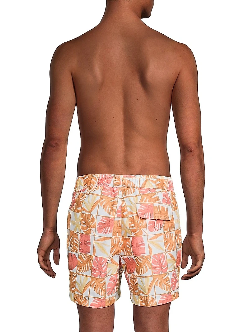 COLLECTION Jungle Mosaic Swim Trunks