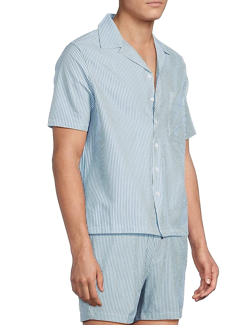 COLLECTION Seersucker Camp Shirt