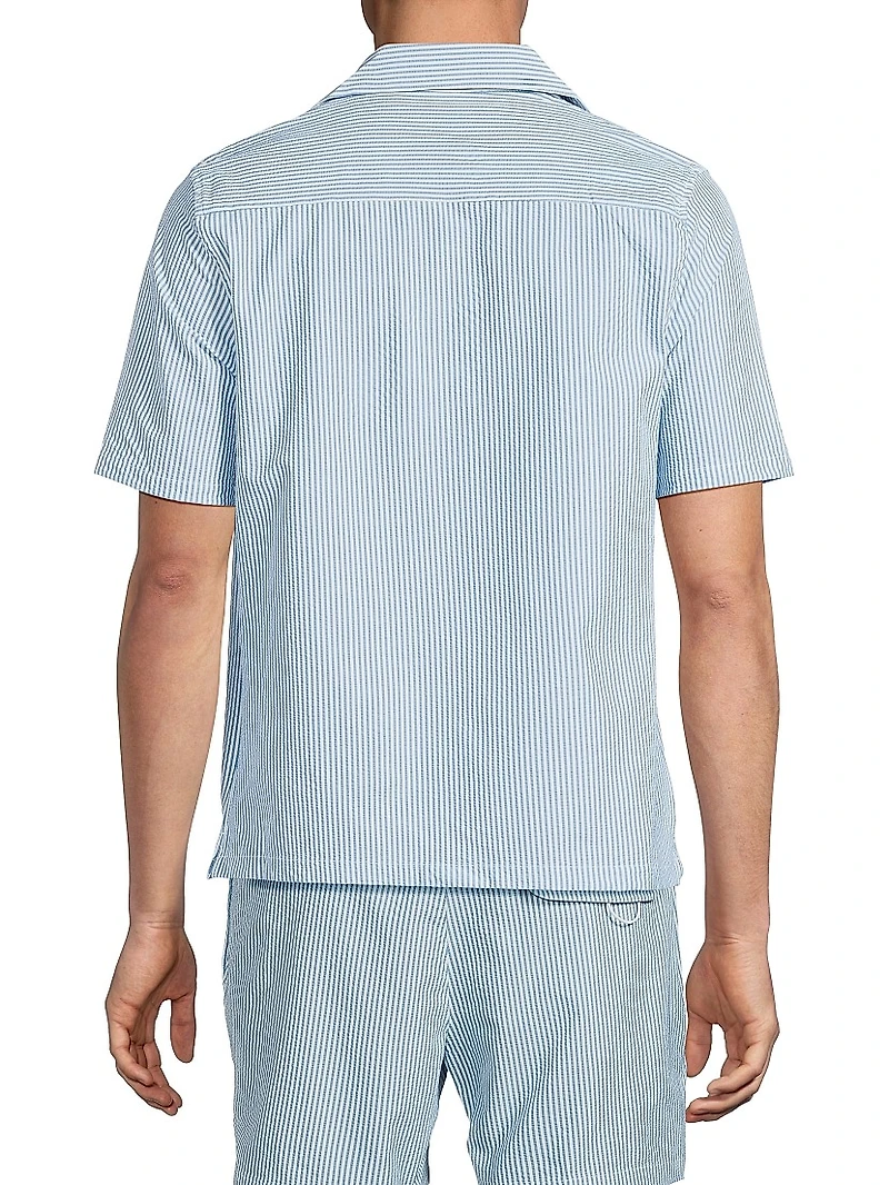 COLLECTION Seersucker Camp Shirt