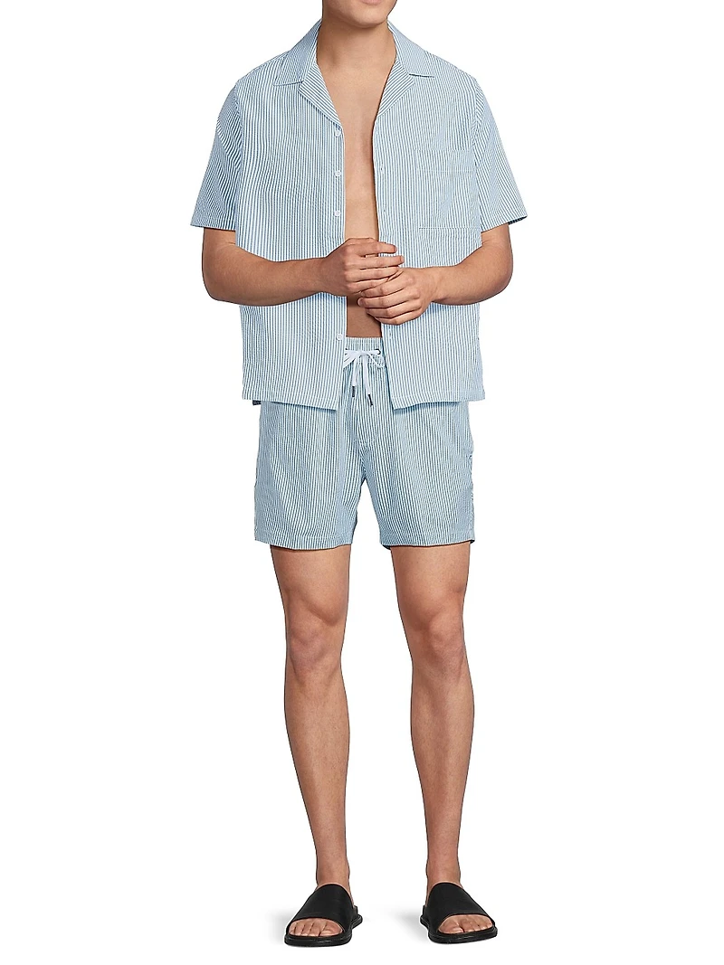 COLLECTION Seersucker Camp Shirt