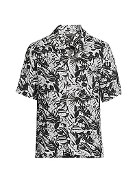 COLLECTION Graphic Tropics Camp Shirt