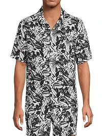 COLLECTION Graphic Tropics Camp Shirt