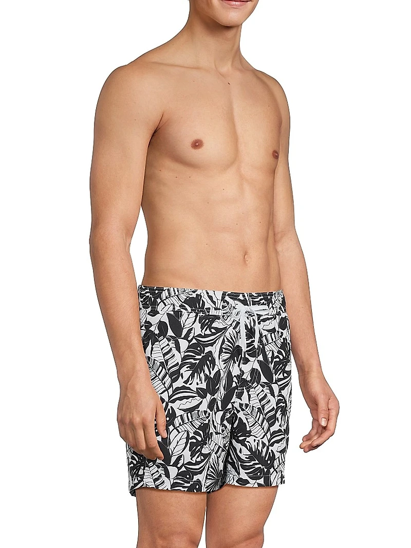 COLLECTION Graphic Tropics Swim Trunks