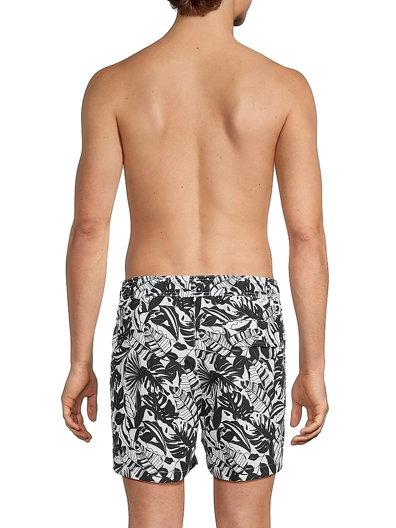 COLLECTION Graphic Tropics Swim Trunks