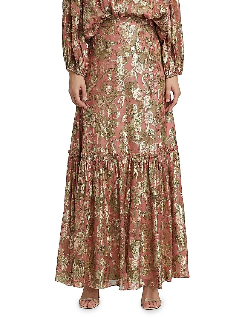 Jordan Floral Maxi Skirt