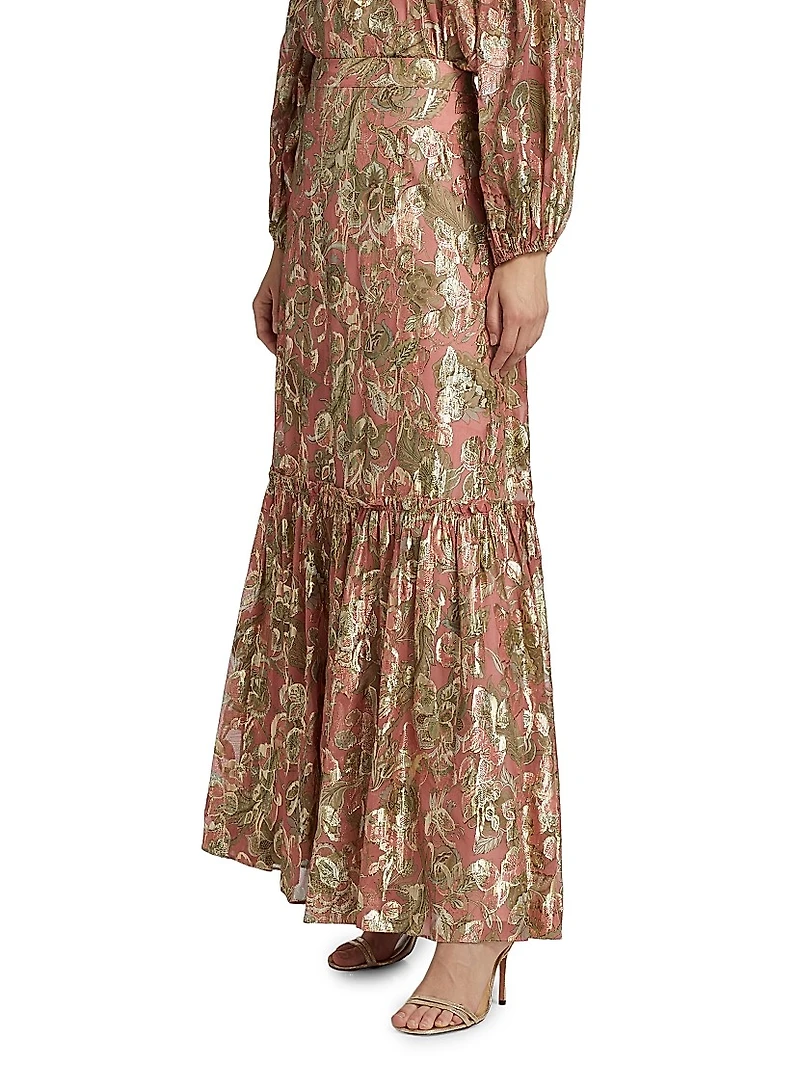 Jordan Floral Maxi Skirt