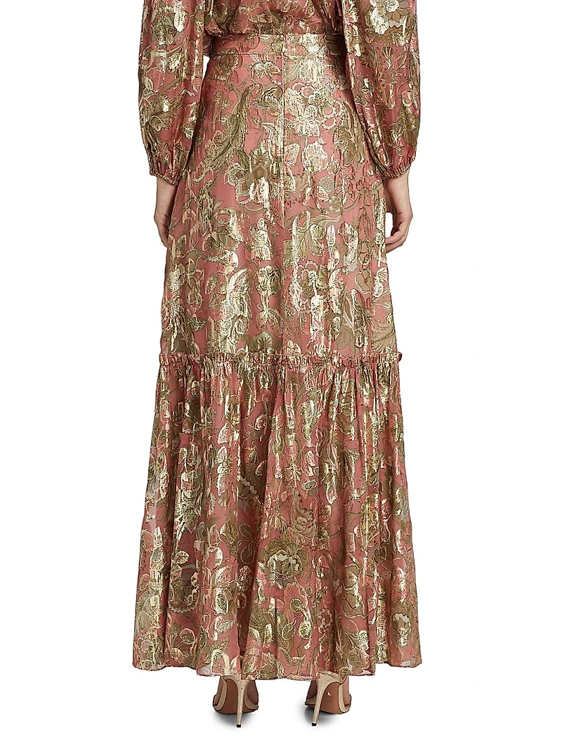 Jordan Floral Maxi Skirt