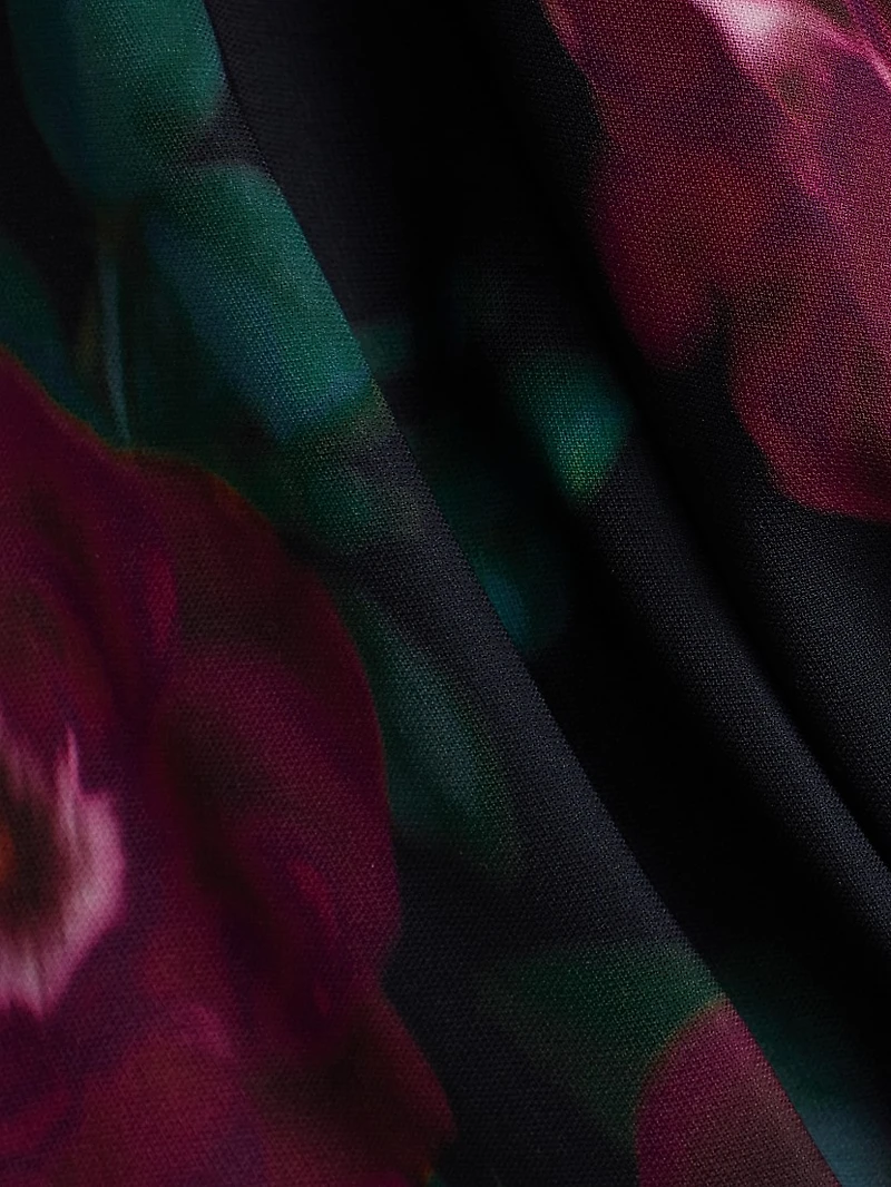 Jackie Floral V-Neck Blouse