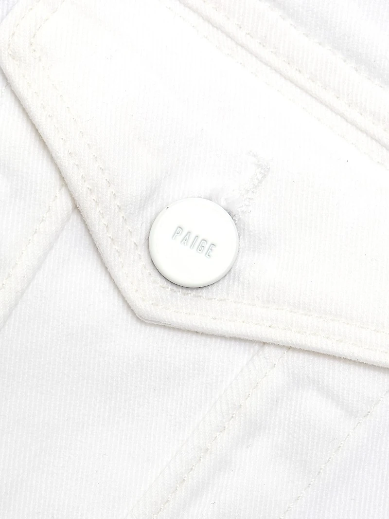 Kendra Denim Short-Sleeve Jacket