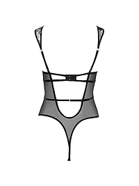 Botanical Mesh Strappy Bodysuit