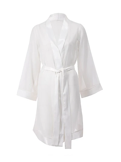 Chiffon Short Robe